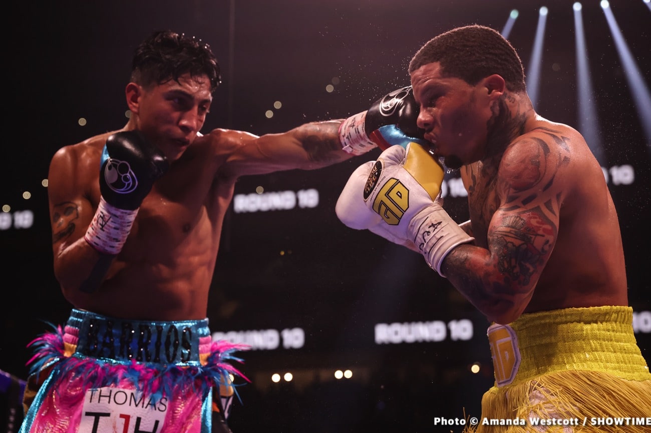 Image: Mario Barrios says Keith Thurman making a mistake overlooking him