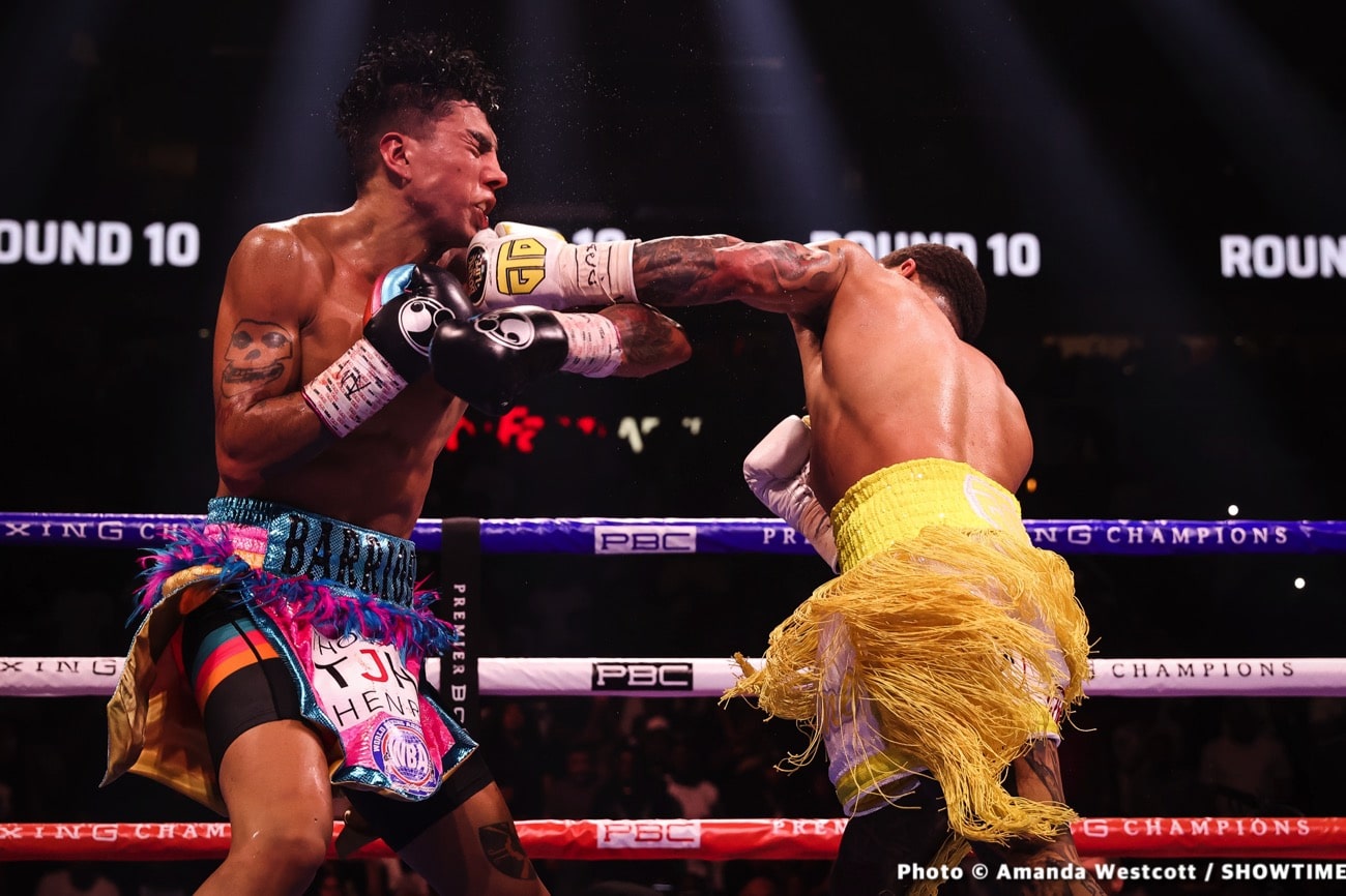 Image: Boxing Results: Gervonta Davis stops Mario Barrios in 11th round