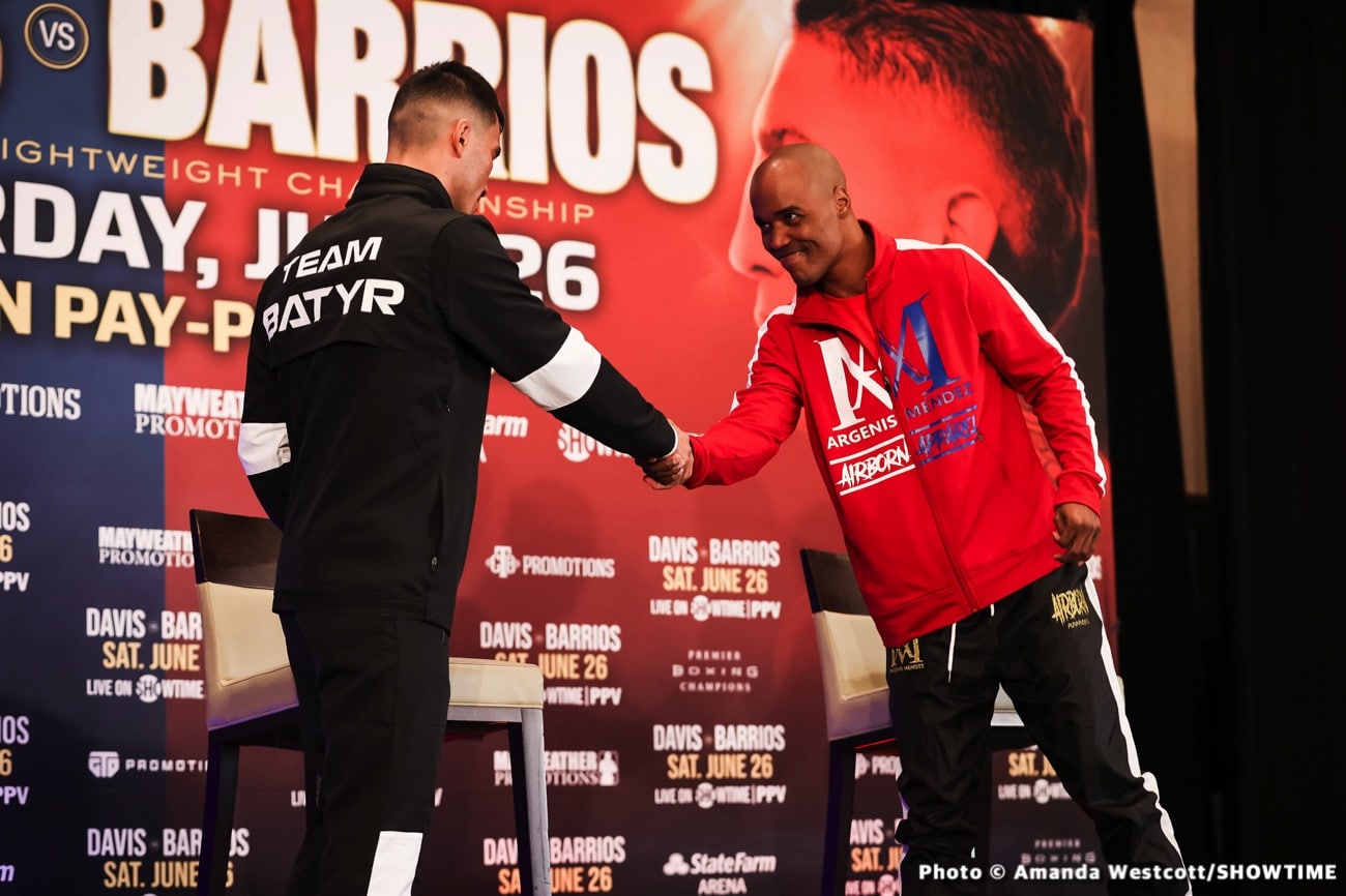 Image: Gervonta Davis vs. Mario Barrios - final Showtime press conference quotes