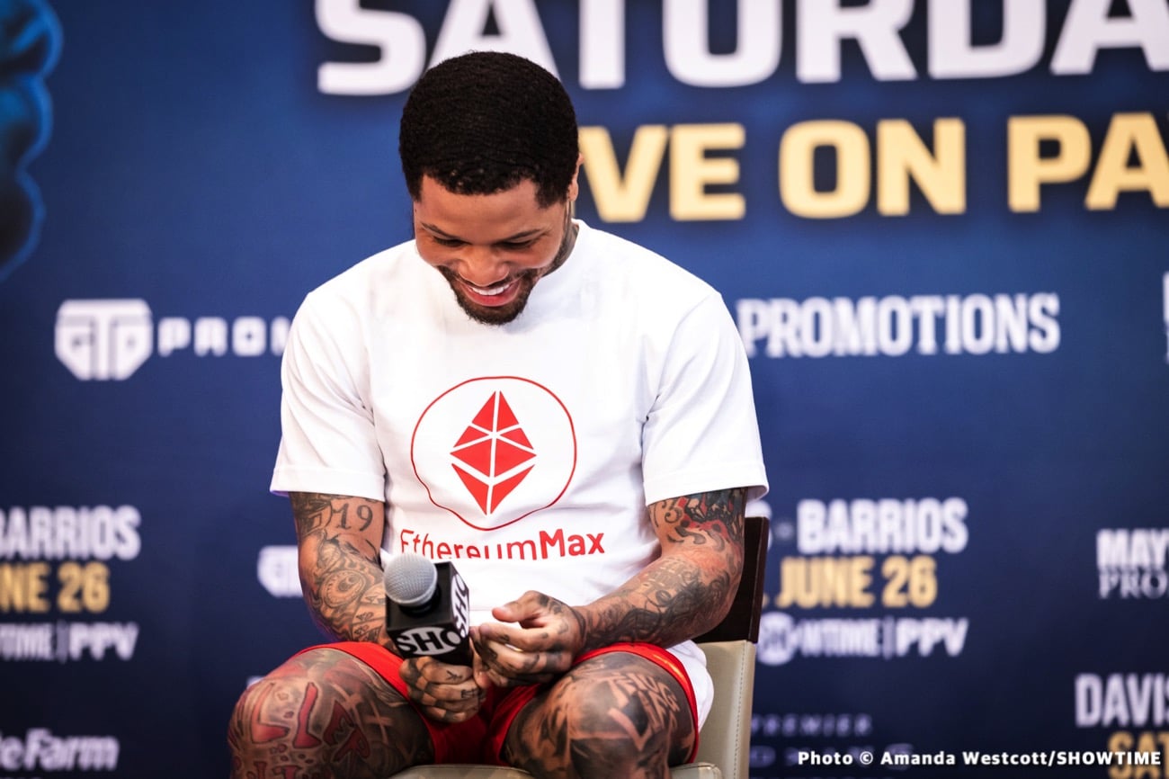 Image: Gervonta Davis vs. Mario Barrios - final Showtime press conference quotes
