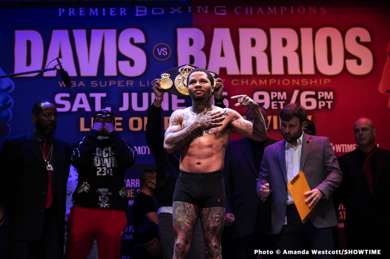 Image: Mario Barrios can beat Gervonta Davis - says Robert Garcia