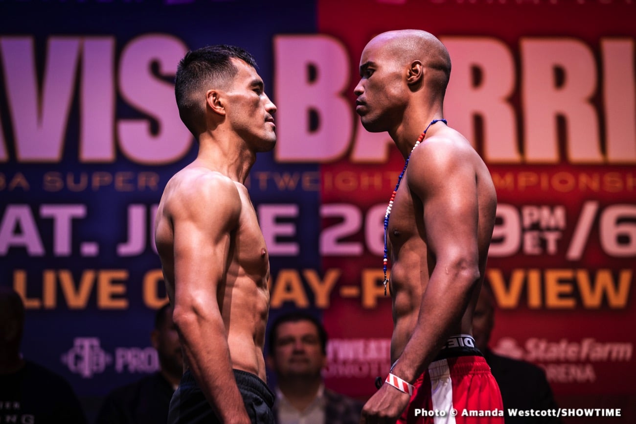 Image: Gervonta vs. Barrios & Lubin vs. Rosario - weigh-in results