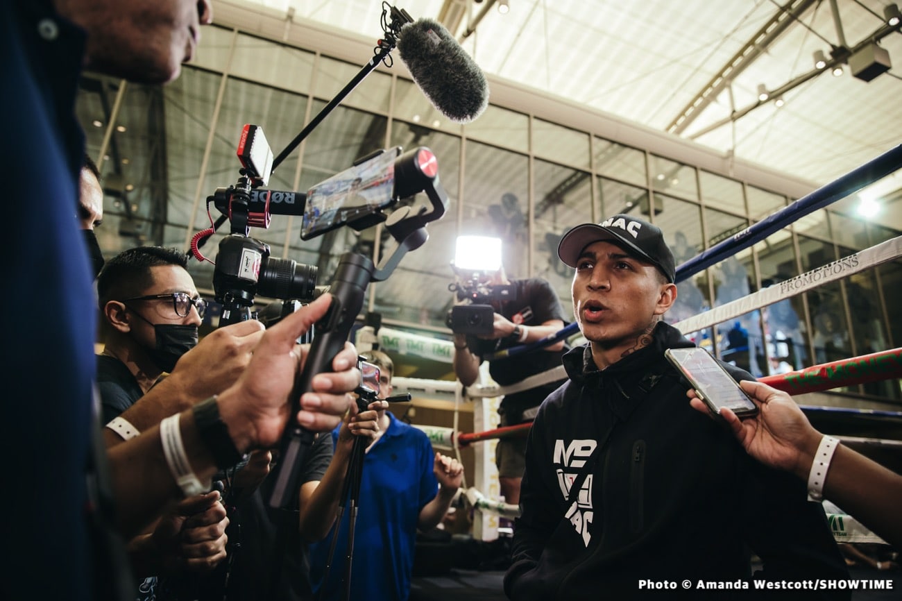 Image: Gervonta Davis vs. Mario Barrios workout photos & quotes