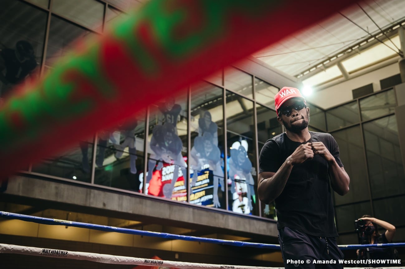 Image: Gervonta Davis vs. Mario Barrios workout photos & quotes