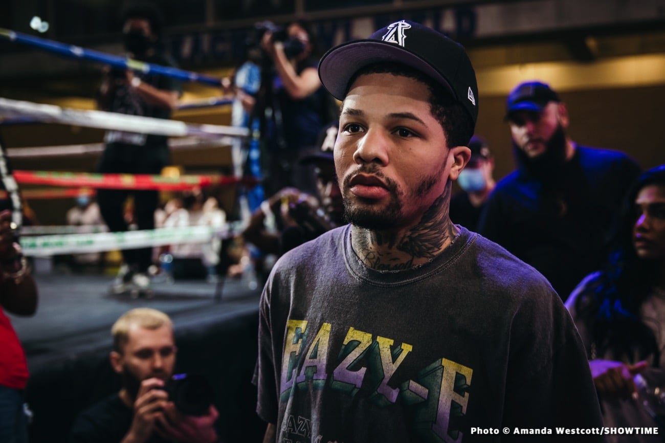 Image: Gervonta Davis vs. Mario Barrios workout photos & quotes