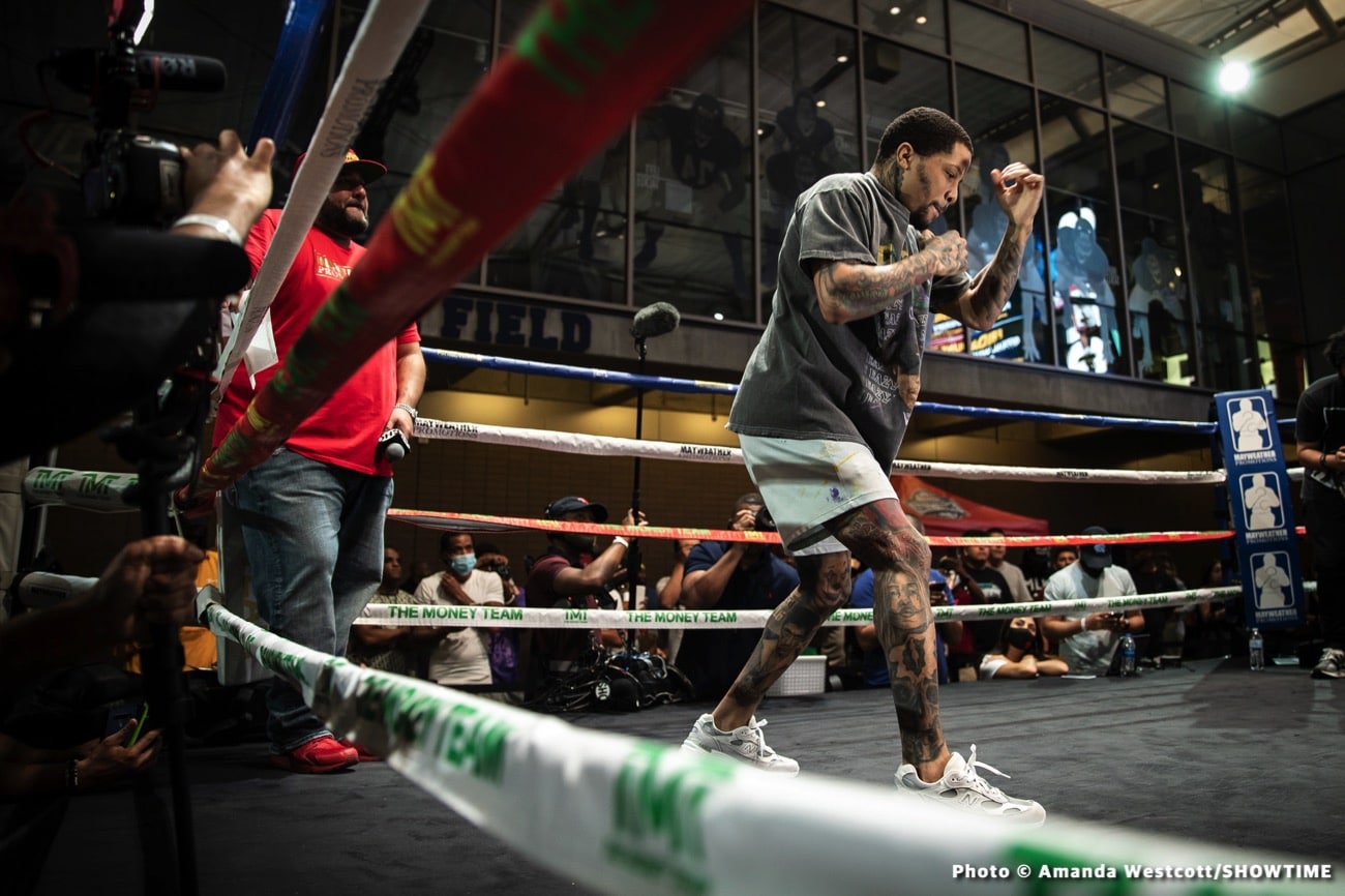 Image: Gervonta Davis vs. Mario Barrios workout photos & quotes