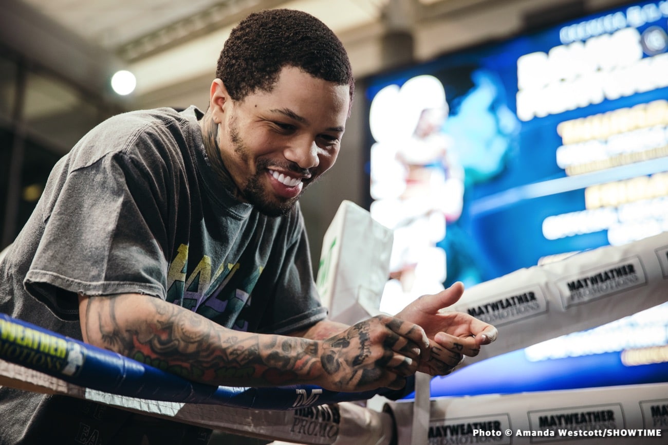 Image: Gervonta Davis vs. Mario Barrios workout photos & quotes