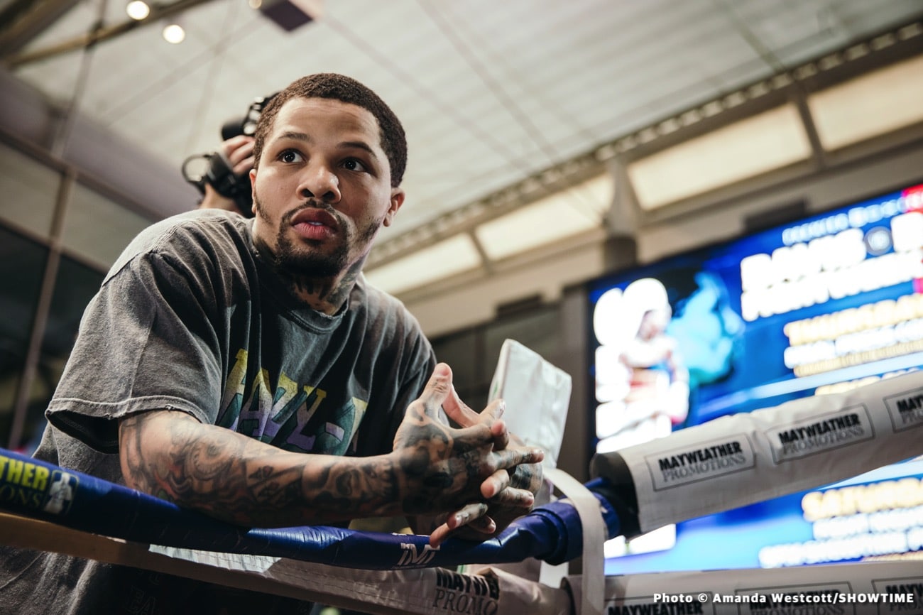Image: Gervonta Davis vs. Mario Barrios workout photos & quotes
