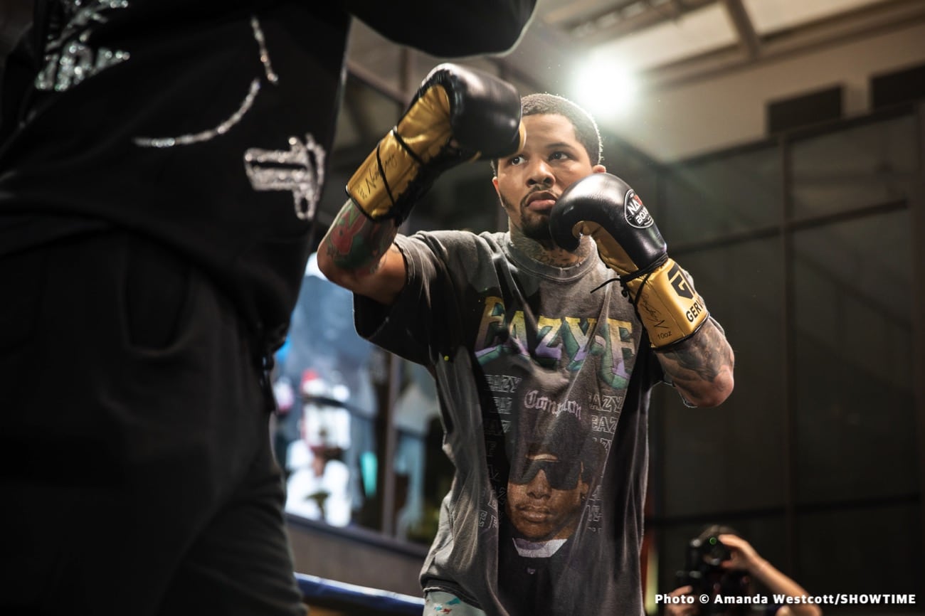 Image: Gervonta Davis vs. Mario Barrios workout photos & quotes