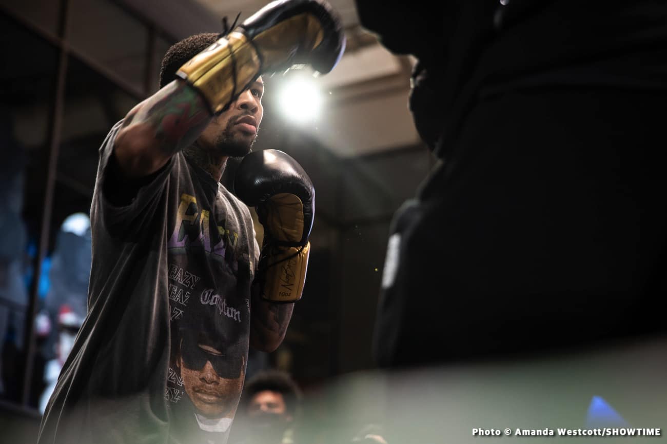 Image: Gervonta Davis vs. Mario Barrios workout photos & quotes