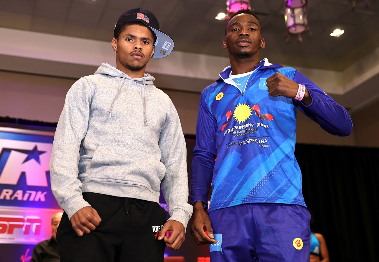 Image: Shakur Stevenson: 'Jeremia Nakathila is scared of me'