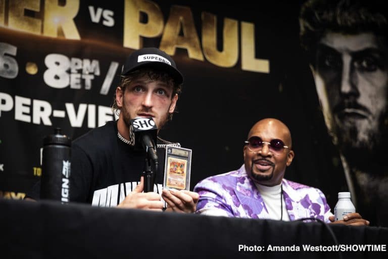 Image: Logan Paul wants rematch with Mayweather