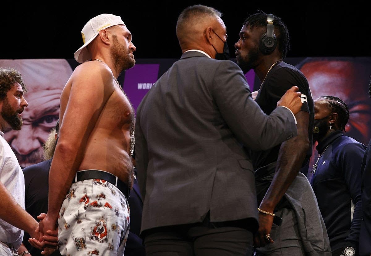 Image: Tyson Fury vs. Deontay Wilder 3 Los Angeles press conference quotes & photos