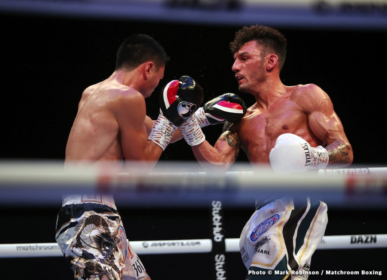 Image: Results / Photos: Leigh Wood rips 126-lb title from Xu Can
