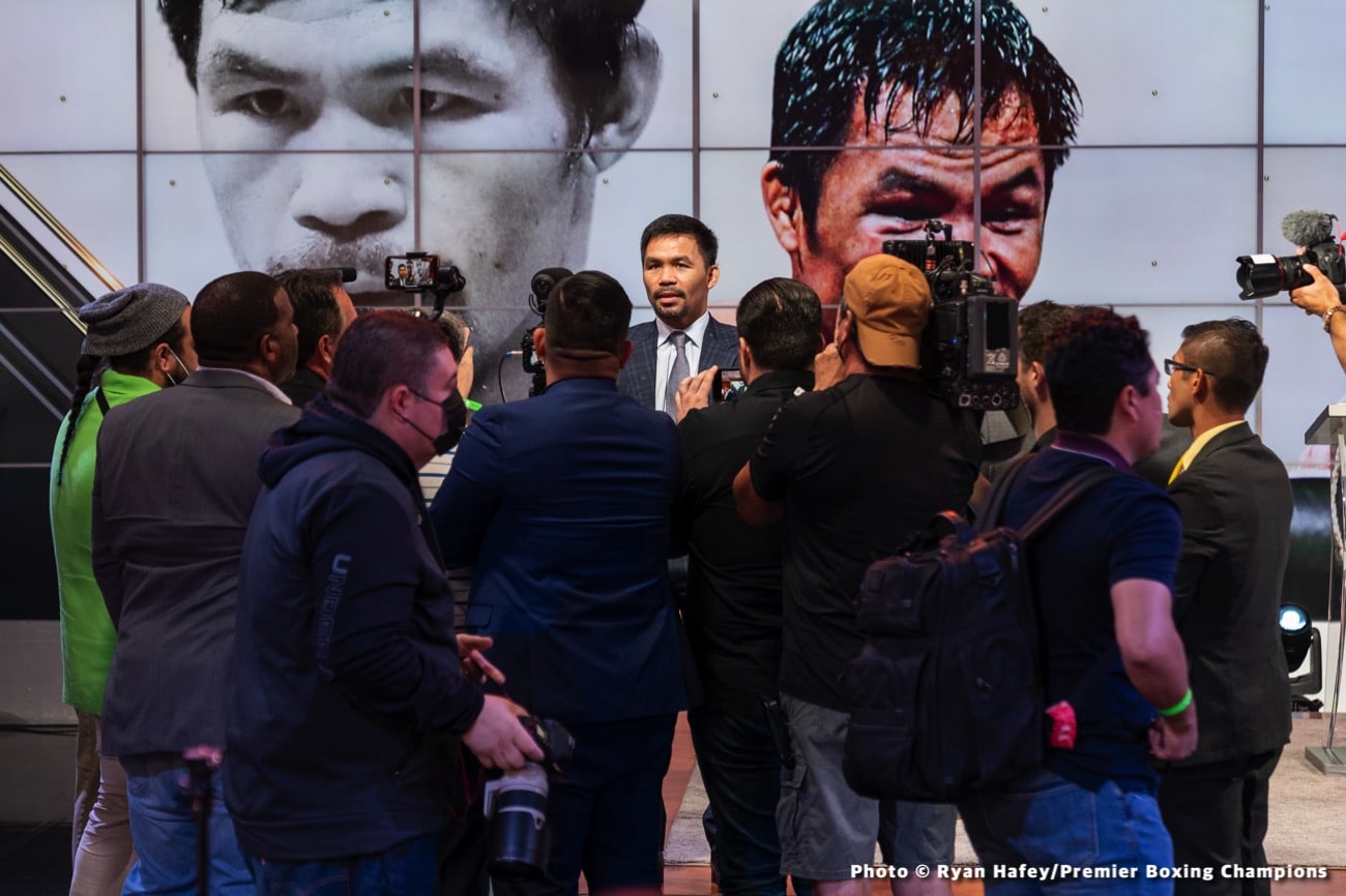 Image: Spence will be 95 to 100% for Pacquiao says Shawn Porter