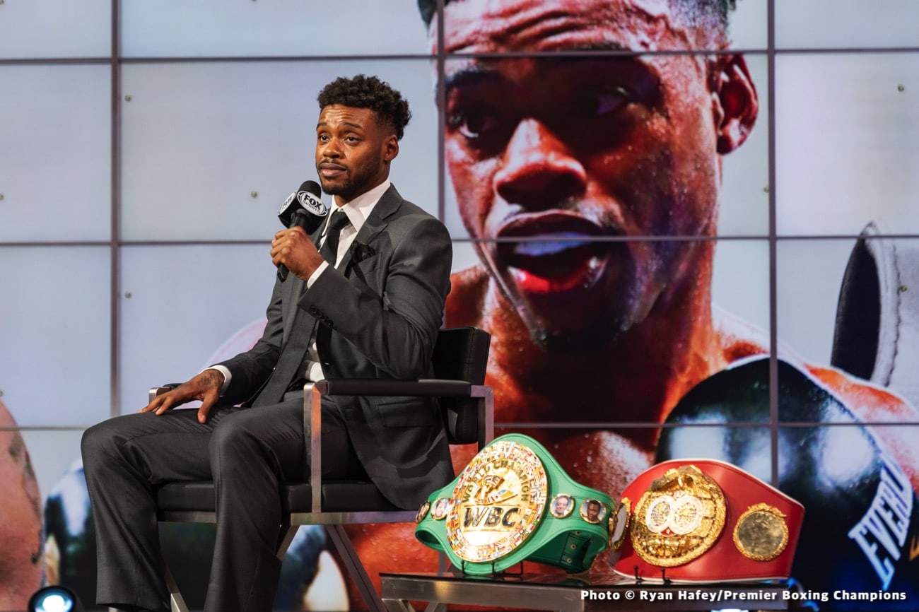 Image: Michael Bisping has advice for Errol Spence after eye injury