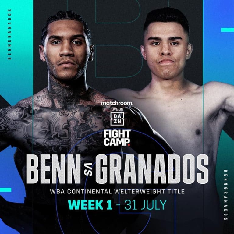 Image: Conor Benn = one or two fights behind Virgil Ortiz Jr