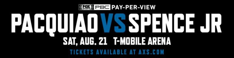 Image: Manny Pacquiao vs. Errol Spence Jr square off in battle for 147-lb surpremacy on Aug.21