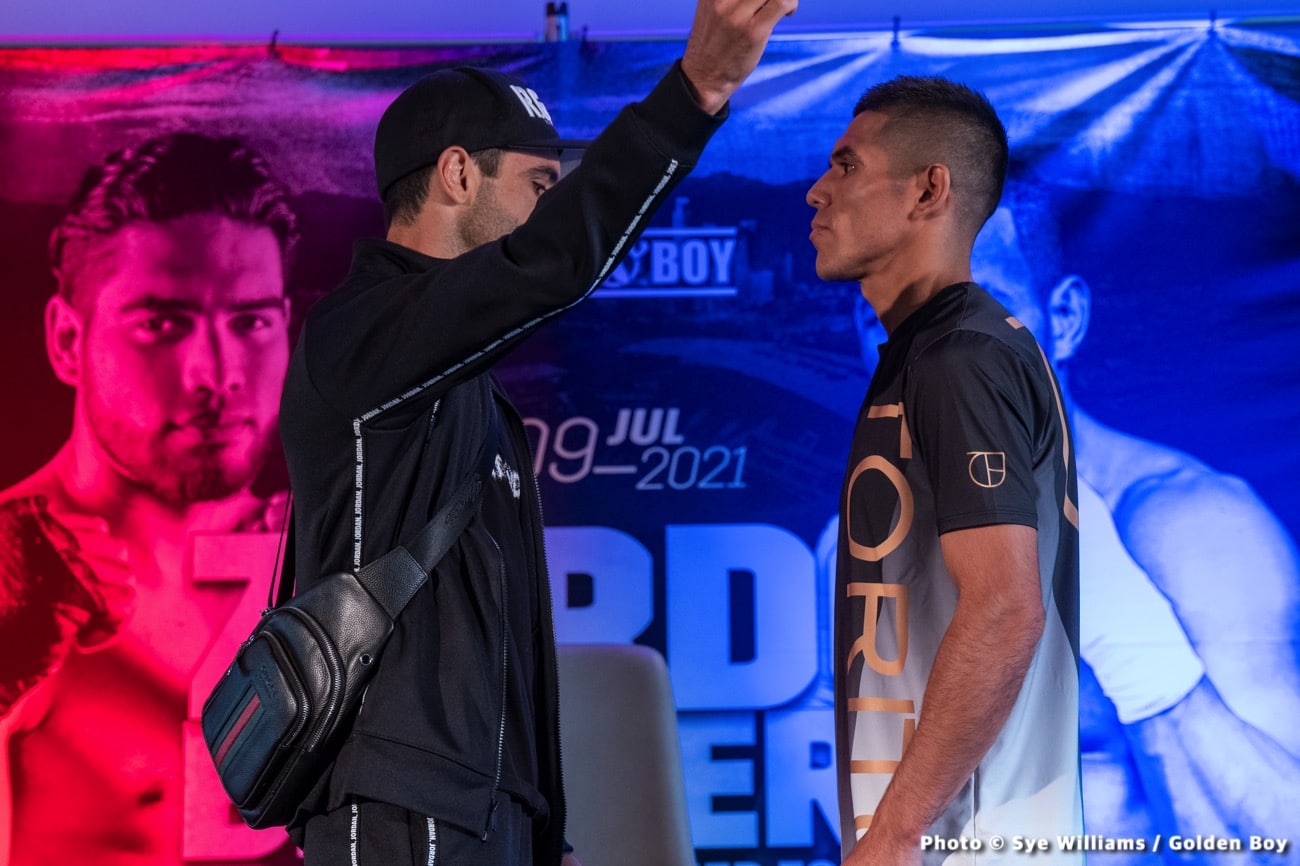 Image: Gilberto Ramirez vs. Sullivan Barrera DAZN Weights