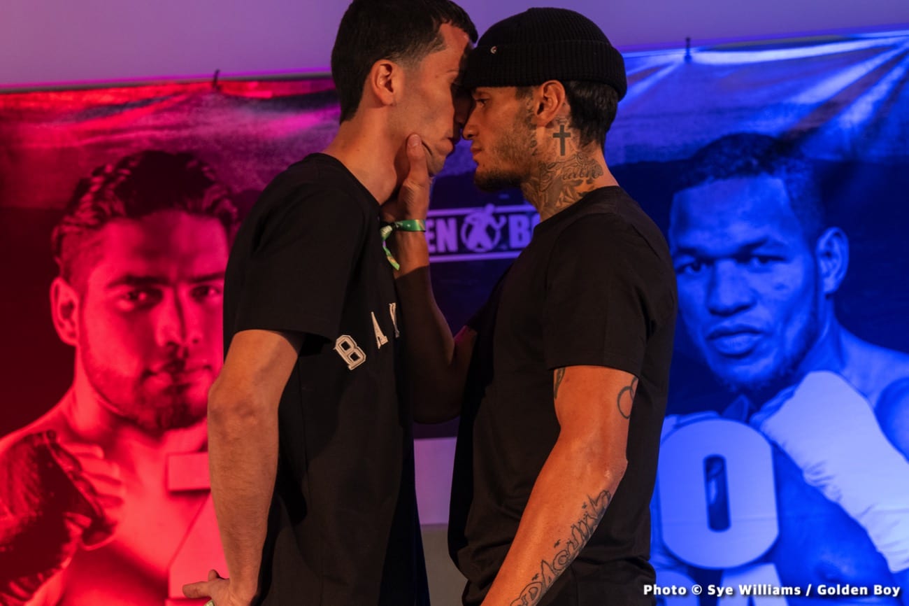 Image: Gilberto Ramirez vs. Sullivan Barrera DAZN Weights