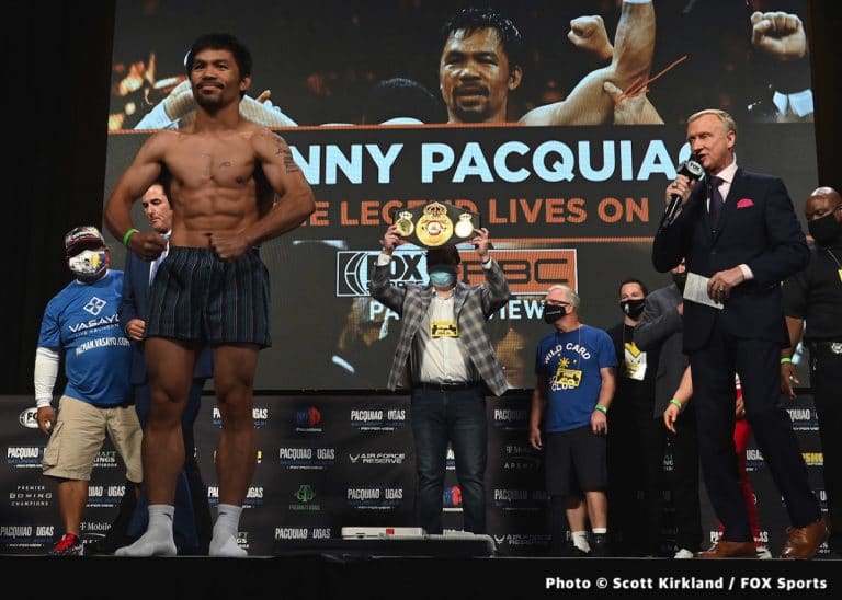 Image: Does Pacquiao at 42 still have enough to beat Yordenis?