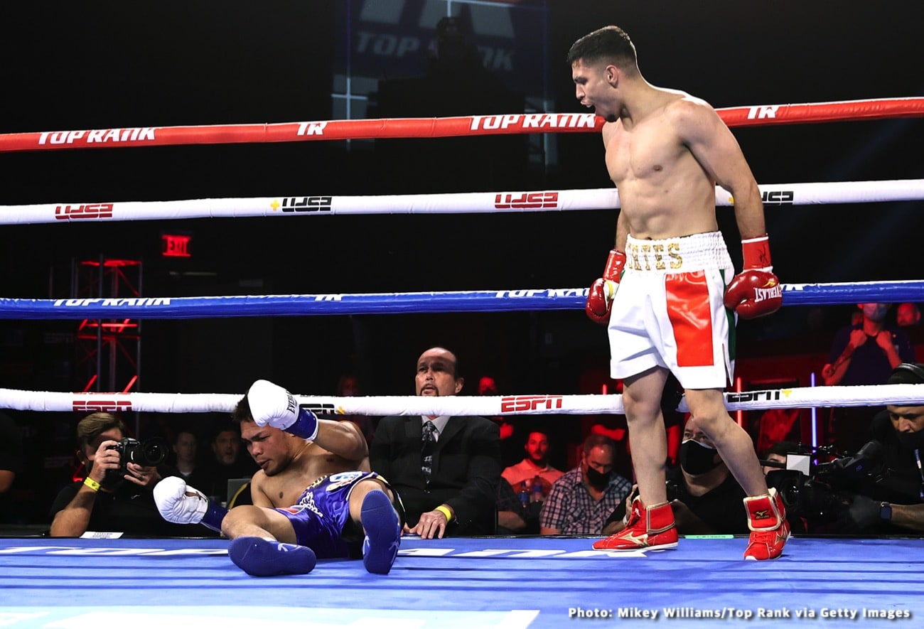 Image: Results / Photos: Franco Defeats Andrew Moloney in Trilogy Title Showdown