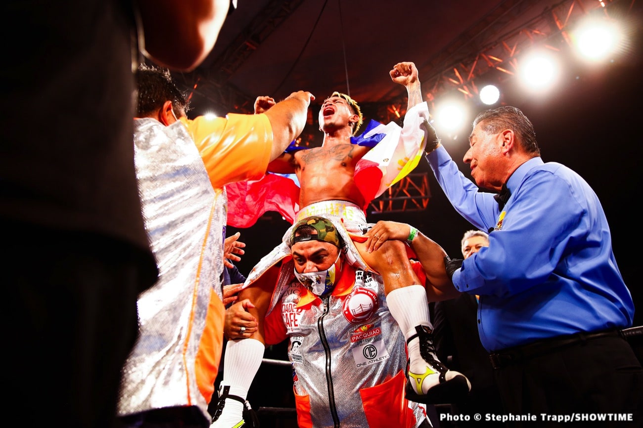 Image: Boxing Results: John “Quadro Alas” Riel Casimero Defeats Guillermo Rigondeaux!