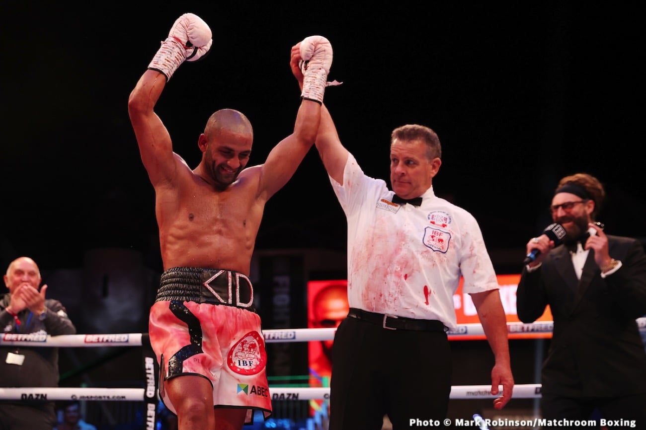 Image: Hearn wants Kid Galahad to focus on unifications after first defense of IBF 126-lb title