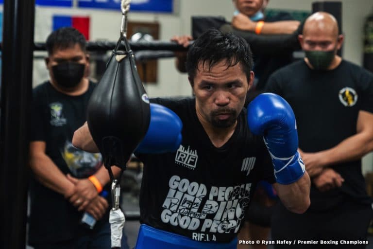 Image: Yordenis Ugas can beat Pacquiao if he goes toe-to-toe - says Shawn Porter