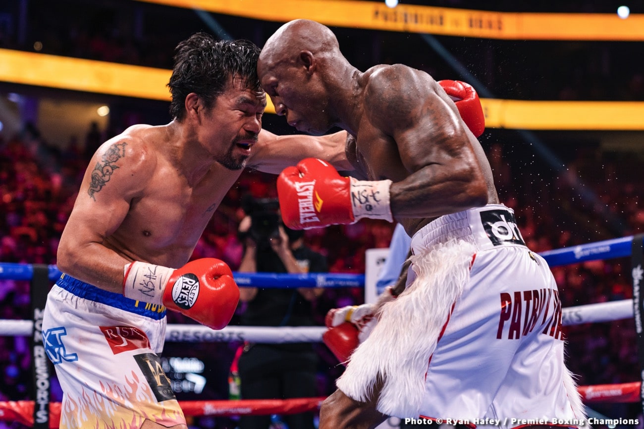 Image: Results: Yordenis Ugas defeats Manny Pacquiao