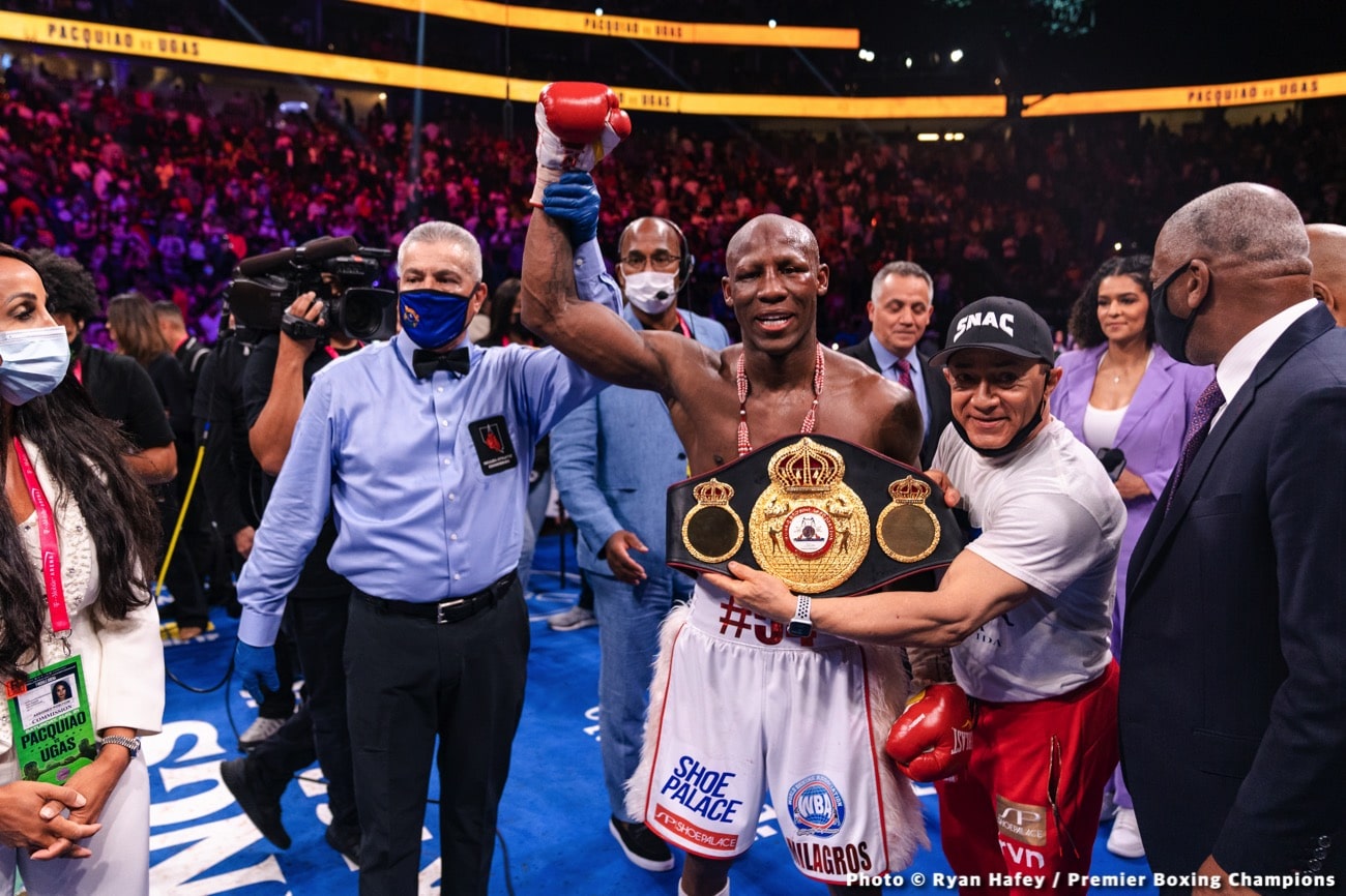 Yordenis Ugas, - Boxing News 24, Manny Pacquiao, Robert Guerrero, Victor Ortiz boxing photo and news image