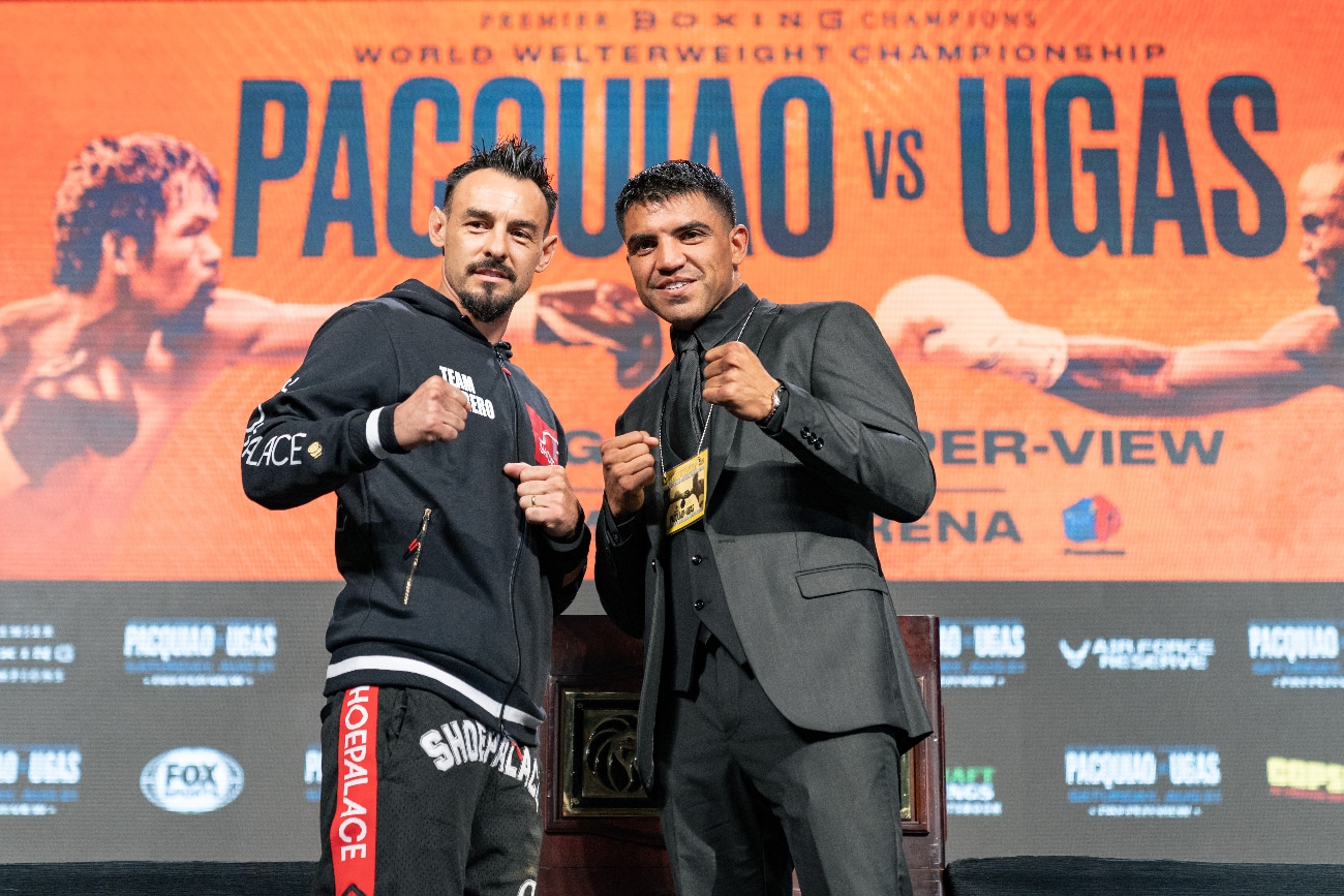 Image: Pac - Ugas undercard press conference quotes & photos