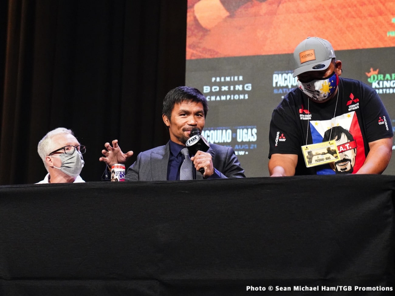 Manny Pacquiao, Floyd Mayweather Jr boxing photo
