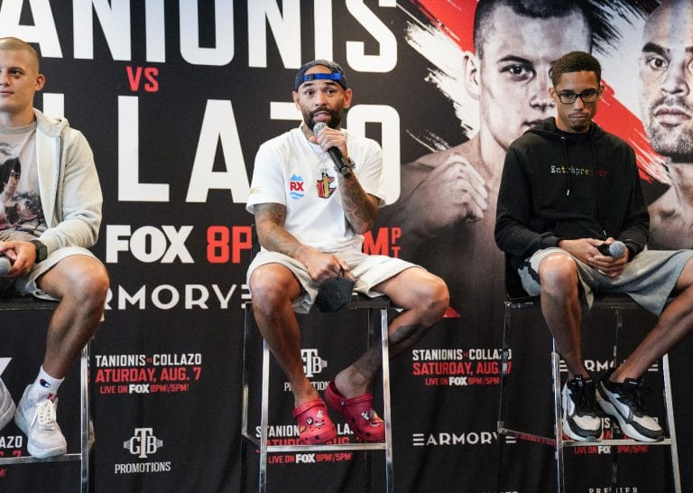 Image: LIVE: Eimantas Stanionis vs. Luis Collazo on FOX and FITE TV on Aug. 7
