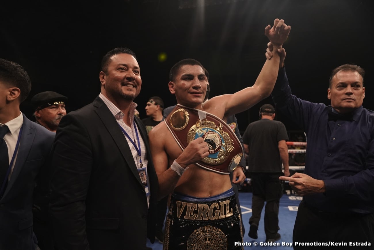 Vergil Ortiz Jr boxing photo and news image
