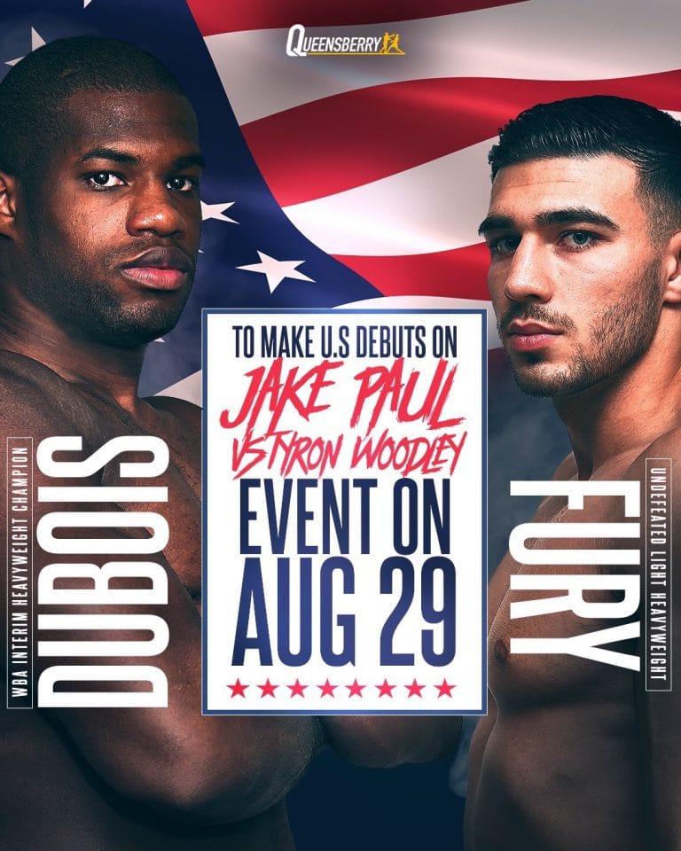 Image: Daniel Dubois vs. Joe Cusumano & Tommy Fury vs. Anthony Taylor on August 29th in Cleveland