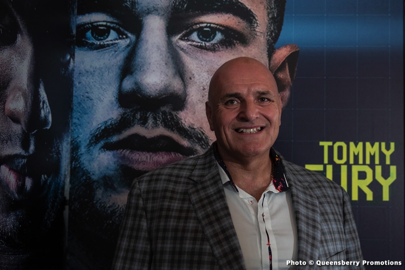 Image: John Fury angry at Deontay Wilder comments