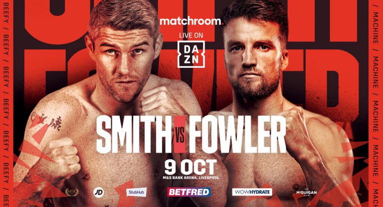 Image: Fowler vs Smith LIVE on DAZN on Oct. 9 - 'Beefy' fired up for huge all-Liverpool showdown
