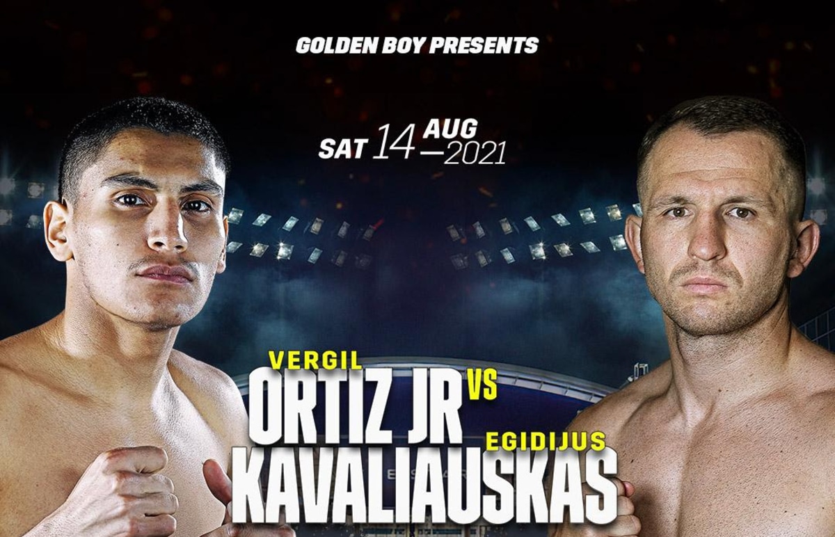 Image: Vergil Ortiz Jr vs. Egidijus 'Mean Machine' Kavaliauskas preview for Saturday, Aug.14th on Dazn