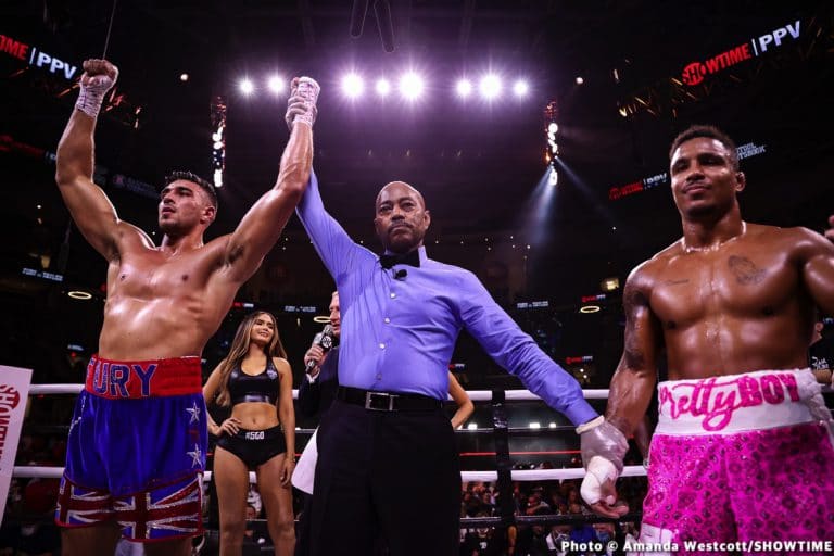 Image: Tommy Fury sounding desperate, calling out Jake Paul after poor performance