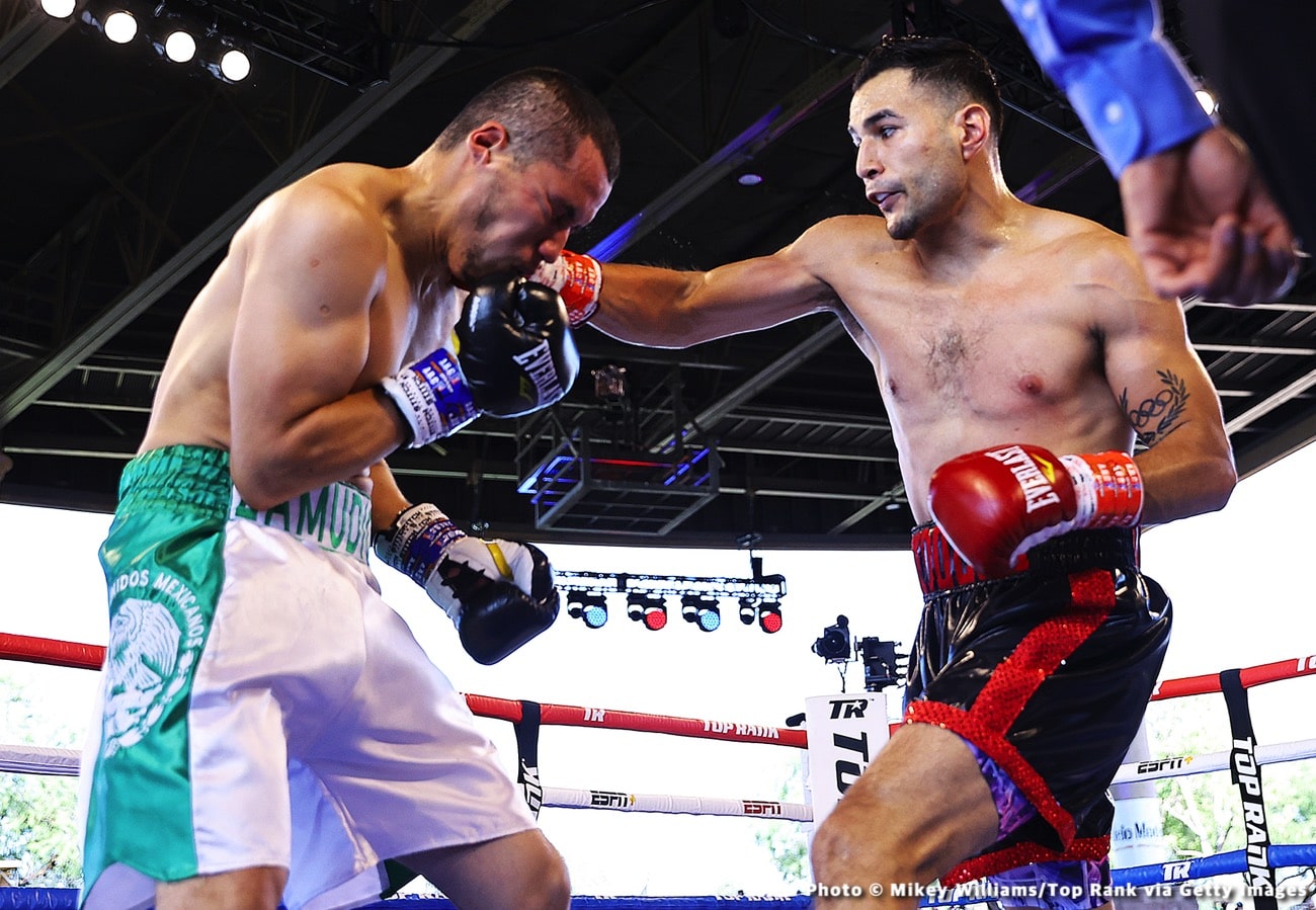 Image: Results / Photos: Valdez Retains Title With Decision Win, Lopez batters Flores Jr.
