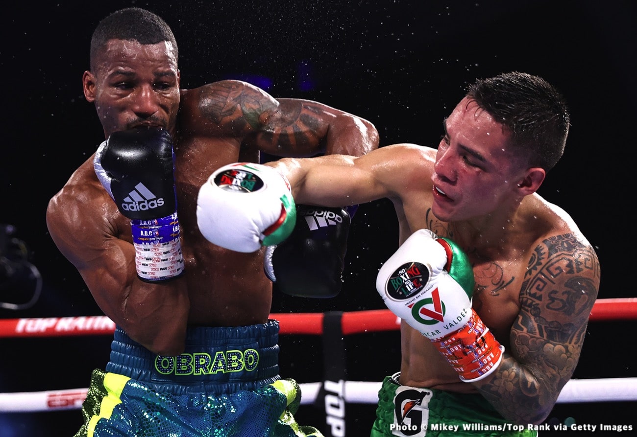 Image: Oscar Valdez vs. Shakur Stevenson in the works for April 30th on ESPN