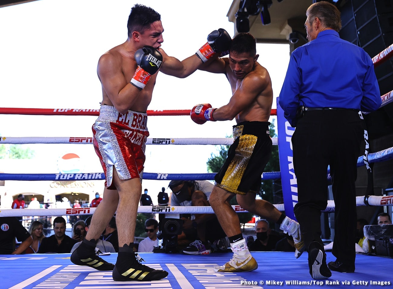 Image: Results / Photos: Valdez Retains Title With Decision Win, Lopez batters Flores Jr.