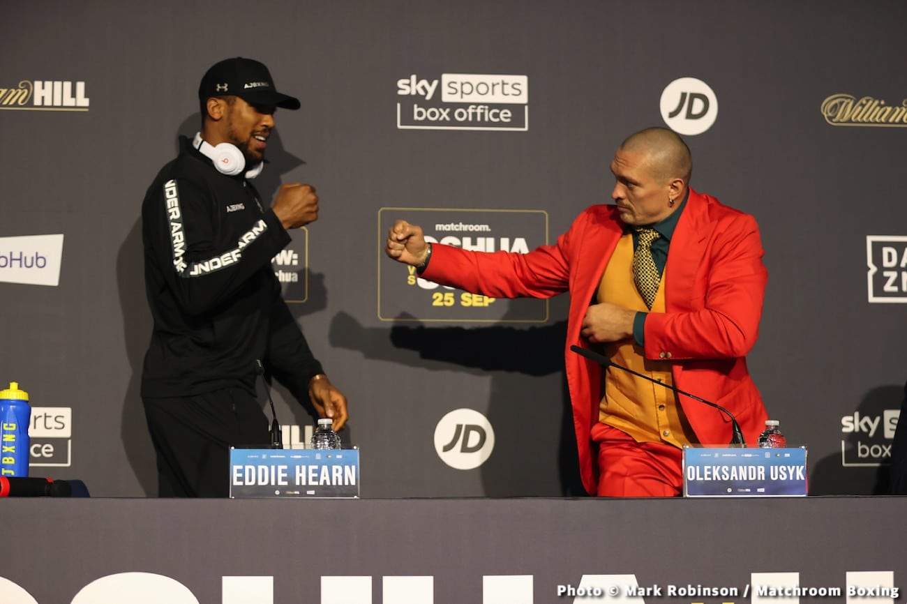 Image: Anthony Joshua: I can out-box and out-strength Oleksandr Usyk