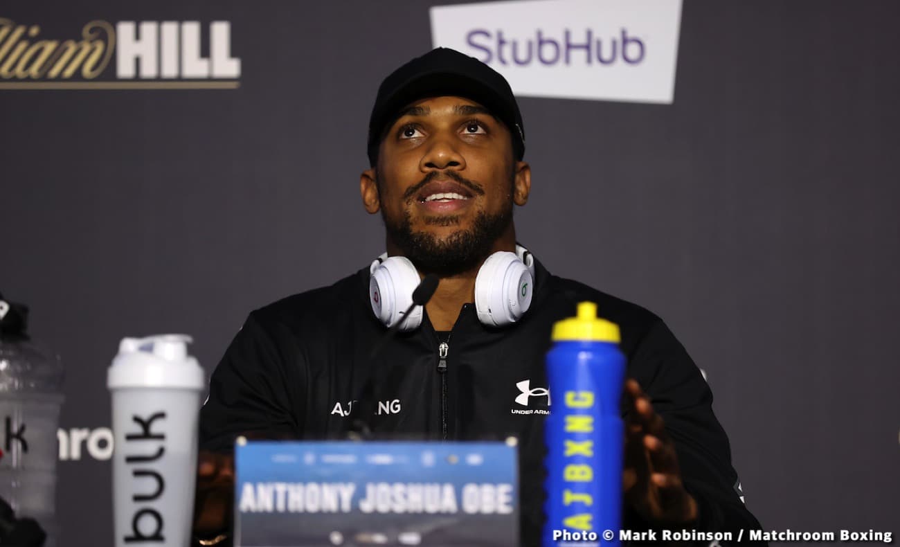 Image: Anthony Joshua Declares Angel Fernandes As His New Head Trainer