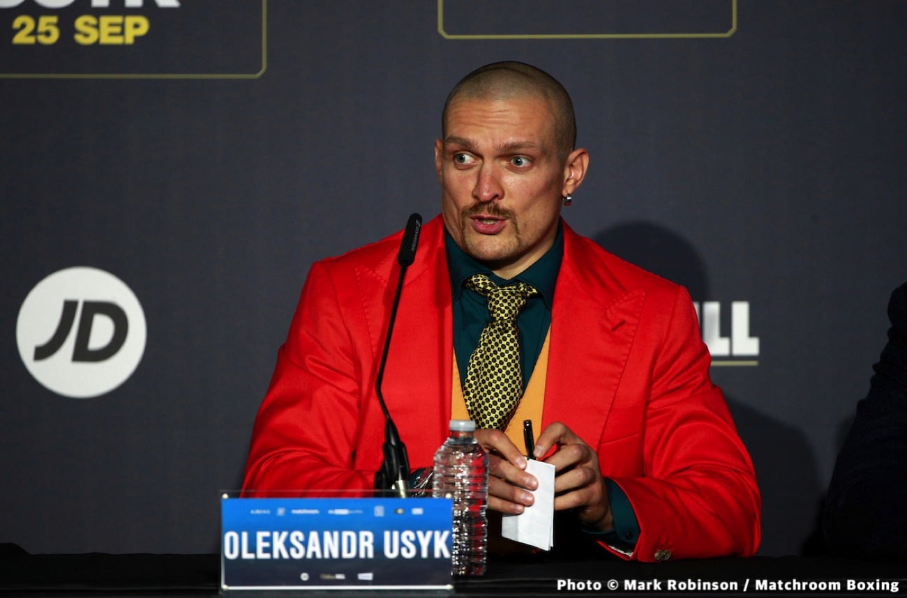Image: Oleksandr Usyk: 'I'm capable of beating Fury'