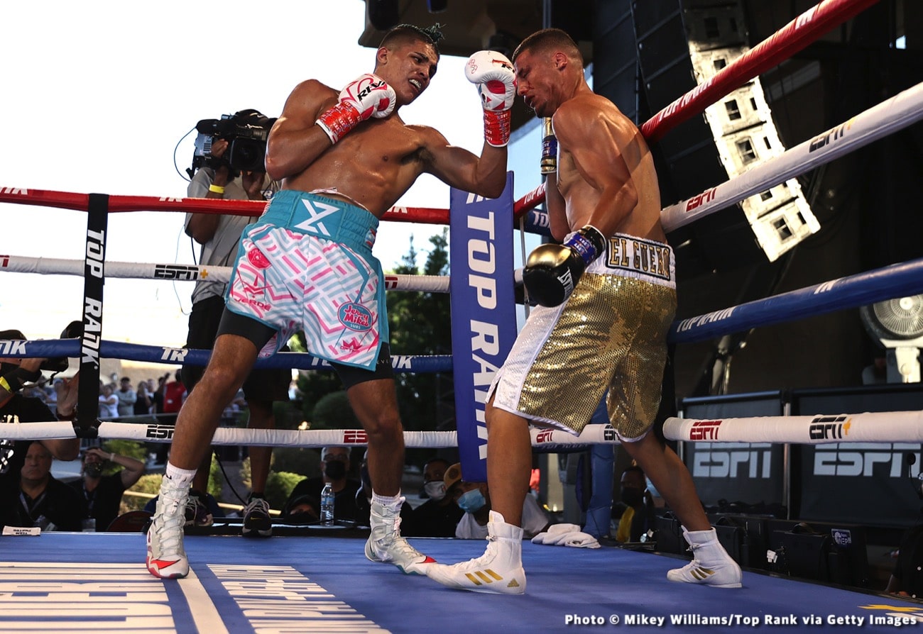 Image: Results / Photos: Valdez Retains Title With Decision Win, Lopez batters Flores Jr.