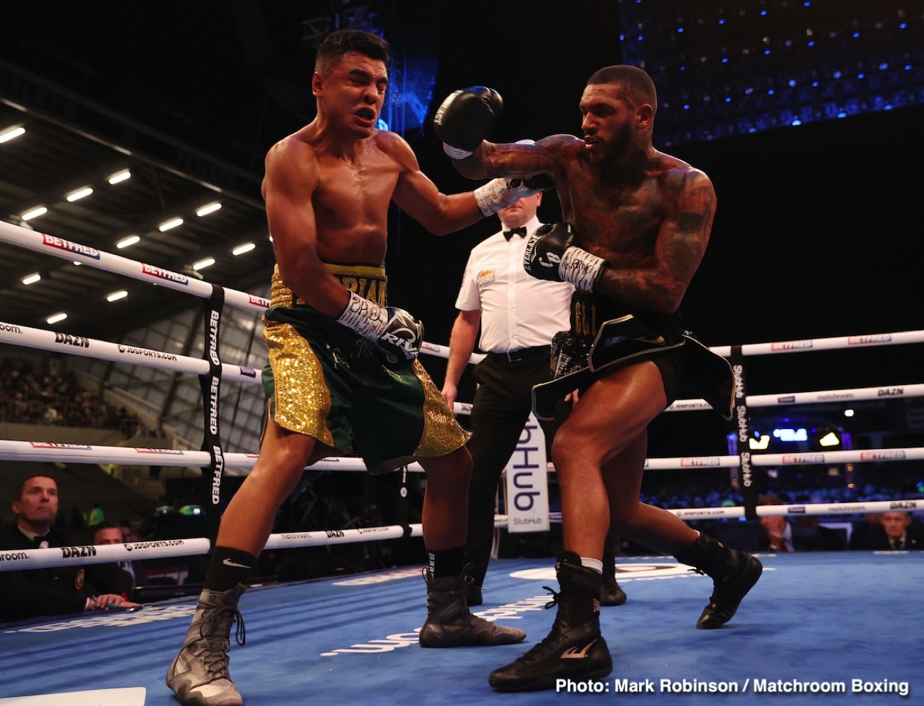 Conor Benn, Adrien Broner boxing photo and news image