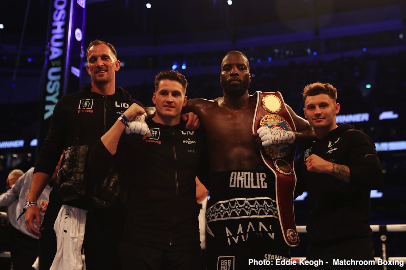 Image: Lawrence Okolie moving to heavyweight for next fight
