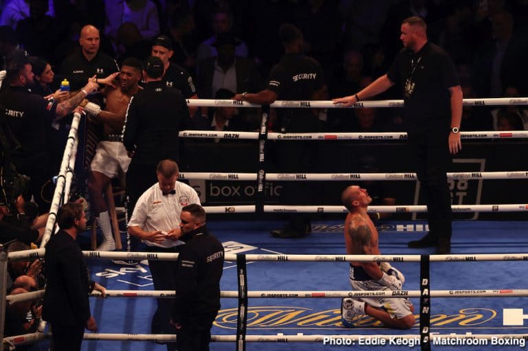 Image: Joshua vs. Usyk II could be delayed one to two weeks says Eddie Hearn